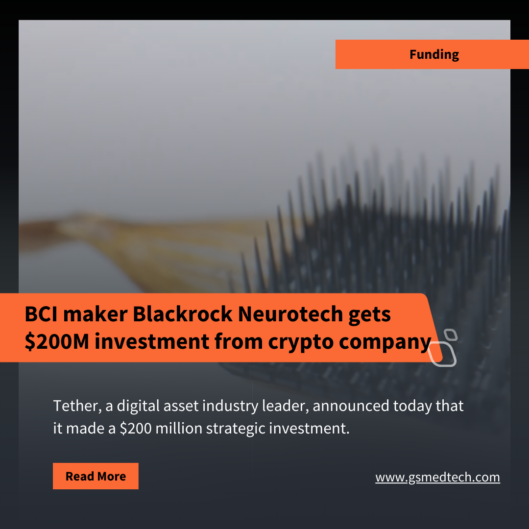 BCI Maker Blackrock Neurotech Gets $200M Investment From Crypto Company ...