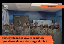 Remedy Robotics unveils remotely operable endovascular surgical robot Remedy Robotics unveils remotely operable endovascular surgical robot